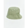 LCW baby Yeşil Basic Erkek Bebek Bucket Şapka