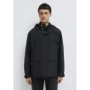 Mavi 0110757-71379 Kapüşonlu Siyah Ceket