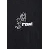 Mavi 0613179-900 Mavi Logo Baskılı Siyah Tişört