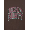 Mavi 0613205-70251 Rick and Morty Baskılı Kahverengi Tişört