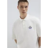 Mavi 0613180-70057 Mavi Logo Ekru Polo Tişört