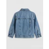 LCW Kids İndigo  Nakışlı Kız Çocuk Jean Ceket