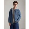 LCW Kids İndigo Kapüşonlu Erkek Çocuk Jean Gömlek