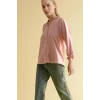 Defacto G8959AXPN111 Pembe V Yaka Uzun Kollu Gömlek