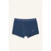 Defacto H0703A8IN103 İndigo Baskılı Penye 3lü Boxer Erkek Çocuk
