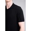 Defacto E3241AXBK27 Siyah Standart Fıt Polo Yaka Triko Kısa Kollu Polo Tişört