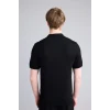 Defacto E3241AXBK27 Siyah Standart Fıt Polo Yaka Triko Kısa Kollu Polo Tişört