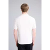 Defacto E3241AXWT32 Beyaz Standart Fıt Polo Yaka Triko Kısa Kollu Polo Tişört