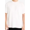 Defacto F9859AXER105 Ekru Regular Fit Basic Tişört