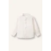 Defacto H6253A5WT34 Beyaz Müslin Gömlek Erkek Bebek