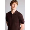 Defacto E3241AXBN340 Kahve Standart Fıt Polo Yaka Triko Kısa Kollu Polo Tişört