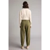 Defacto H2224AXKH261 Haki Balloon Fıt Normal Bel Düz Paça Pantolon
