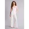 Defacto F7818AXPN74 Pembe Fıtted U Yaka Fitilli Kaşkorse Atlet