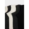 Defacto G2092AXKR1 Çok Renkli Erkek 5li Pamuklu Sneaker Çorap