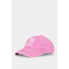 Defacto G0835A8PN114 Pembe Nakışlı Pamuklu Cap Şapka Kız Çocuk
