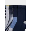 Defacto G2040A8KR1 Çok Renkli Baskılı 7li Pamuklu Uzun Çorap Erkek Çocuk