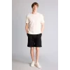 Defacto W1105AZBK81 Siyah Slim Fit Cepli Pamuklu Basic Bermuda Şort
