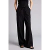Defacto E1981AXBK27 Siyah Wıde Leg Çift Cepli Beli Lastikli Standart Boy Keten Karışımlı Pantolon