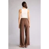 Defacto E8235AXBN151 Kahve Wıde Leg Yüksek Bel Modal Pantolon