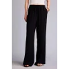 Defacto F5024AXBK27 Siyah Wıde Leg Cepli Yüksek Bel Standart Boy Keten Karışımlı Pantolon