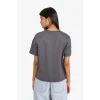 Defacto D7579AXAR104 Antrasit Regular Fıt Basıc Tişört