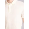 Defacto F9818AXER100 Ekru Kısa Kollu Polo Tişört