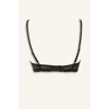 Defacto F3868AXBK81 Siyah Bağcıklı Dantelli Kapsız Pedsiz Balenli Bralet