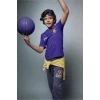 Defacto G7613A8PR299 Mor NBA Los Angeles Lakers New Regular Fıt Bisiklet Yaka Kısa Kollu Tişört Erkek Çocuk