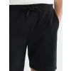 XSIDE Siyah Standart Kalıp Erkek Şort