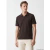 SOUTHBLUE Kahverengi Polo Yaka Erkek Tişört