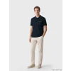 SOUTHBLUE Lacivert Polo Yaka Pike Erkek Tişört