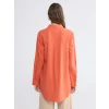 LCW EVERYDAY Turuncu Regular Fit Kadın Gömlek Tunik