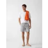 LCW SWIMWEAR Gri Kısa Boy Erkek Deniz Şortu