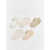 LCW baby Ekru Kız Bebek Patik Çorap 5li
