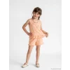 LCW Kids Mercan Fiyonklu Kız Çocuk Bluz ve Şort