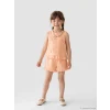 LCW Kids Mercan Fiyonklu Kız Çocuk Bluz ve Şort
