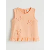LCW Kids Mercan Fiyonklu Kız Çocuk Bluz ve Şort