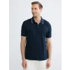 LCWAIKIKI Basic Lacivert Polo Yaka Pike Erkek Tişört