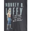 LCW Kids Antrasit Bisiklet Yaka One Piece Baskılı Erkek Çocuk Tişört