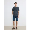 LCW Jeans İndigo Standart Kalıp Erkek Jean Şort