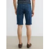 LCW Jeans İndigo Standart Kalıp Erkek Jean Şort