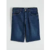 LCW Jeans İndigo Standart Kalıp Erkek Jean Şort