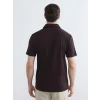 SOUTHBLUE Mürdüm Polo Yaka Erkek Tişört