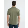 LCWAIKIKI Classic Haki Polo Yaka Erkek Tişört