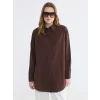 LCW EVERYDAY Kahverengi Regular Fit Kadın Gömlek Tunik