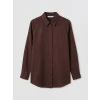 LCW EVERYDAY Kahverengi Regular Fit Kadın Gömlek Tunik