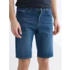 LCW Jeans İndigo Standart Kalıp Erkek Jean Şort