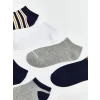 LCW Kids Karışık Çizgili Erkek Çocuk Patik Çorap 7li