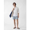 LCW SWIMWEAR Lacivert Çizgili Erkek Deniz Şortu