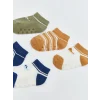 LCW baby Yeşil Erkek Bebek 5li Patik Çorap